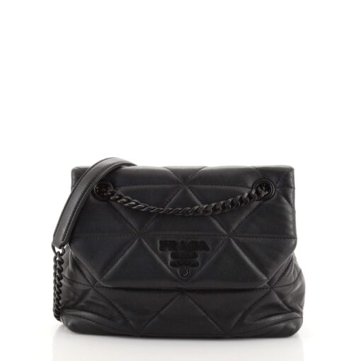 Spectrum Flap Bag Quilted Nappa Leather Small