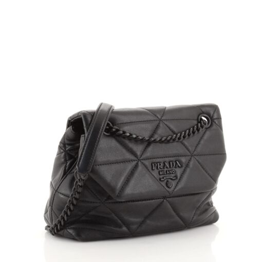 Spectrum Flap Bag Quilted Nappa Leather Small - Image 3