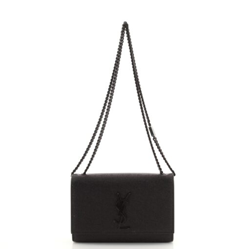 Classic Monogram Crossbody Bag Grainy Leather Small