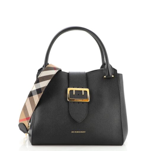 Buckle Tote Leather Medium