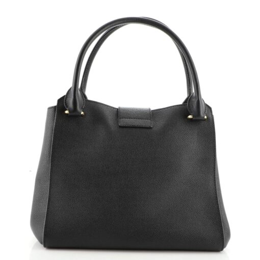 Buckle Tote Leather Medium - Image 3