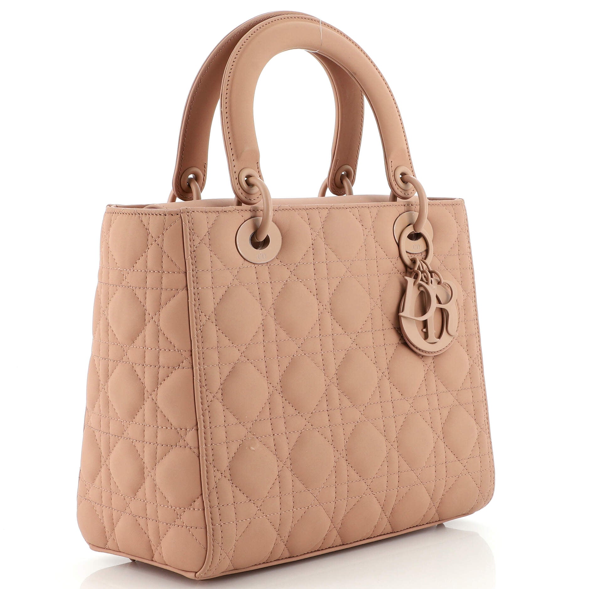 Ultra Matte Lady Dior Bag Cannage Quilt Calfskin Medium - Image 3