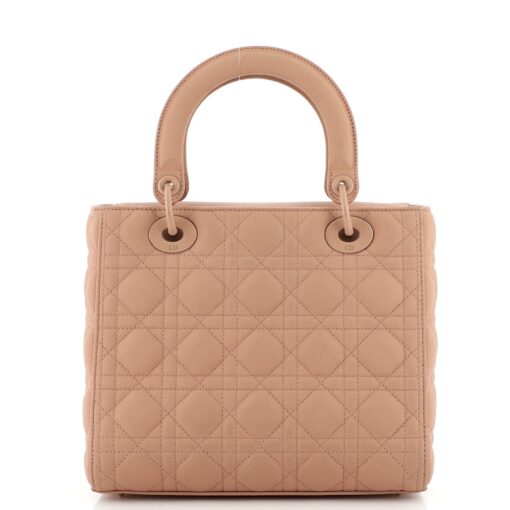 Ultra Matte Lady Dior Bag Cannage Quilt Calfskin Medium - Image 4