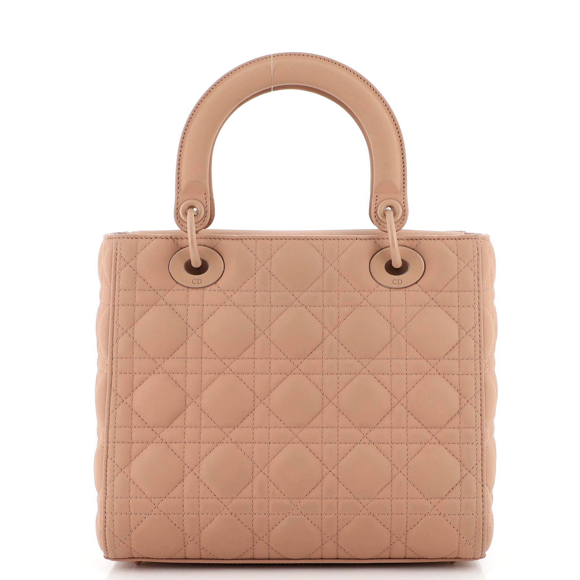 Ultra Matte Lady Dior Bag Cannage Quilt Calfskin Medium - Image 4