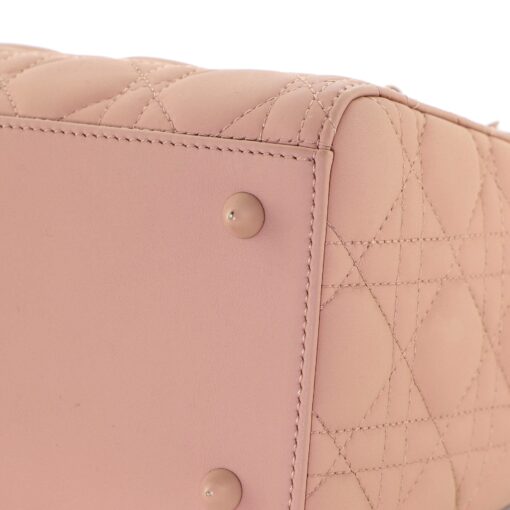 Ultra Matte Lady Dior Bag Cannage Quilt Calfskin Medium - Image 7