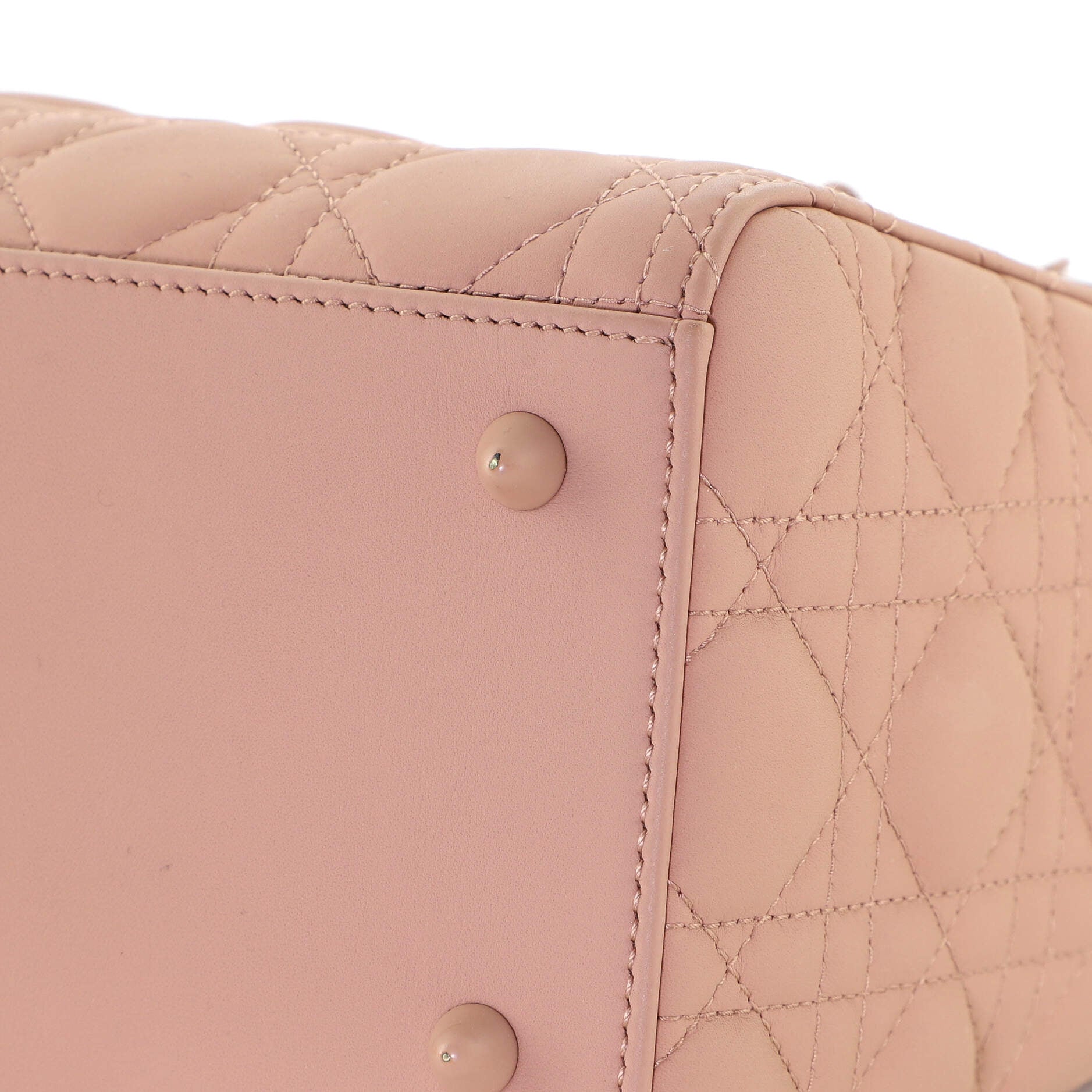 Ultra Matte Lady Dior Bag Cannage Quilt Calfskin Medium - Image 7