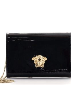 Palazzo Medusa Chain Crossbody Bag Patent