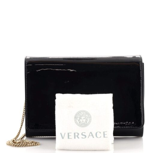 Palazzo Medusa Chain Crossbody Bag Patent - Image 2