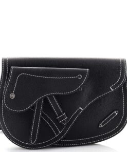 Saddle Messenger Pouch Leather
