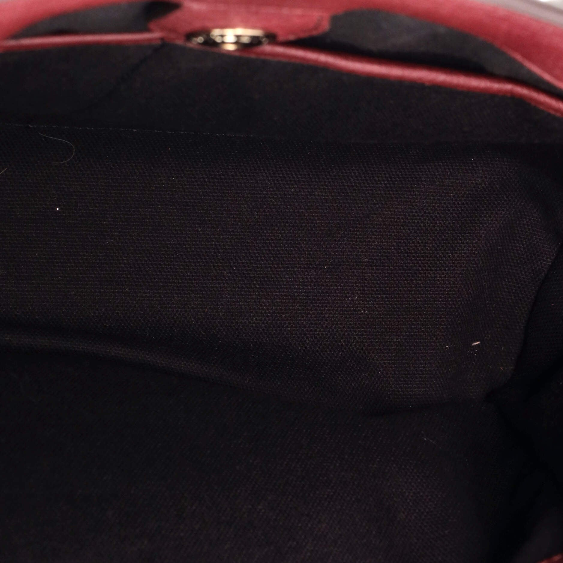 Banner Tote Leather and House Check Canvas Medium - Image 6