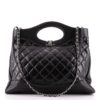 31 Shopping Bag Quilted Lambskin Large