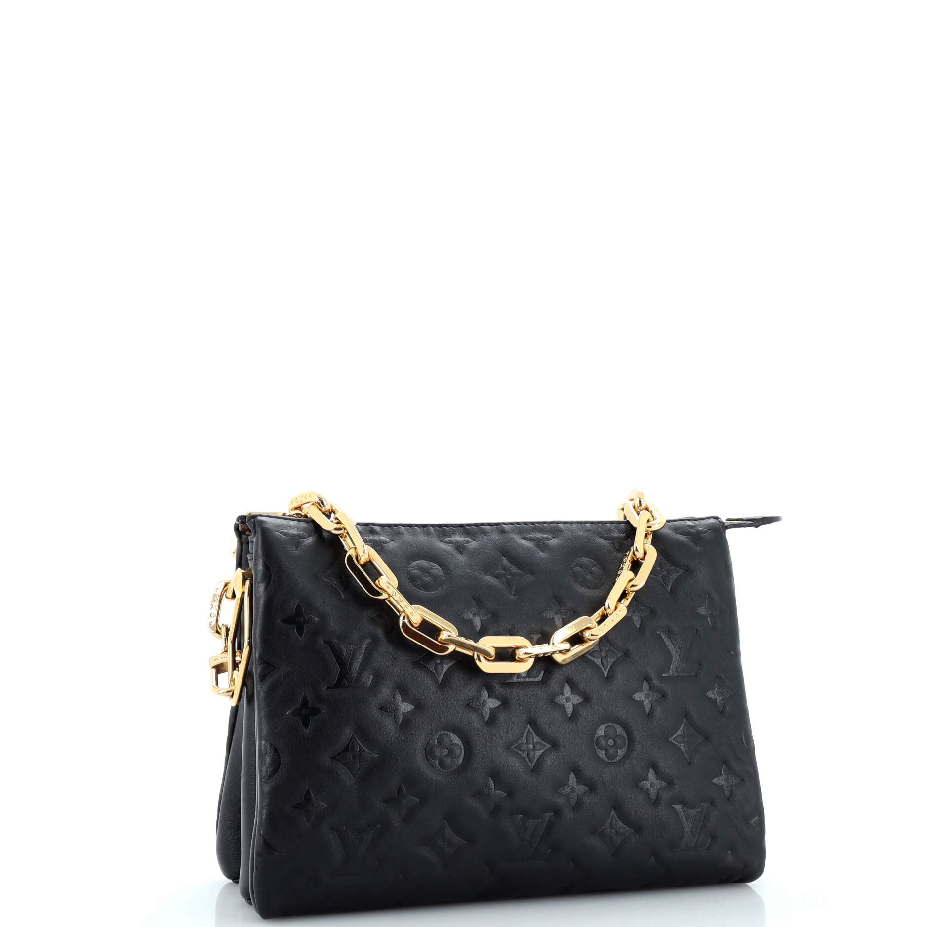 Coussin Bag Monogram Embossed Lambskin PM - Image 2