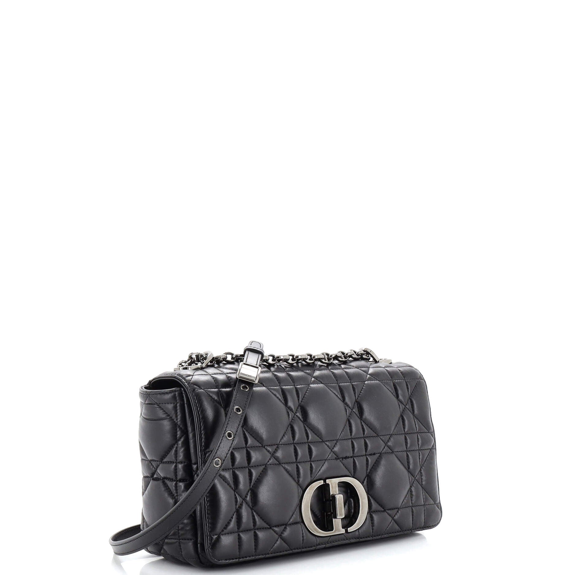 Caro Bag Macrocannage Quilt Calfskin Medium - Image 2