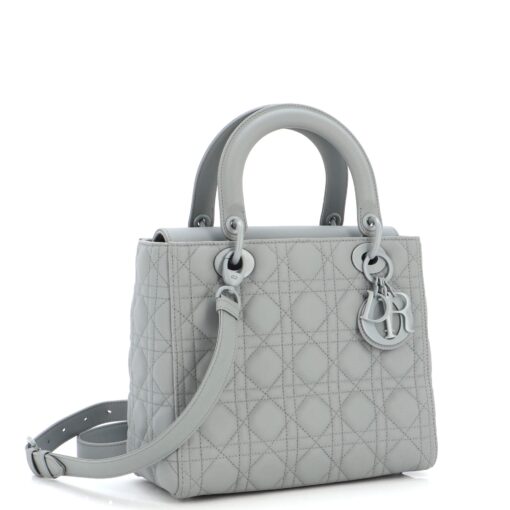 Ultra Matte Lady Dior Bag Cannage Quilt Calfskin Medium - Image 2