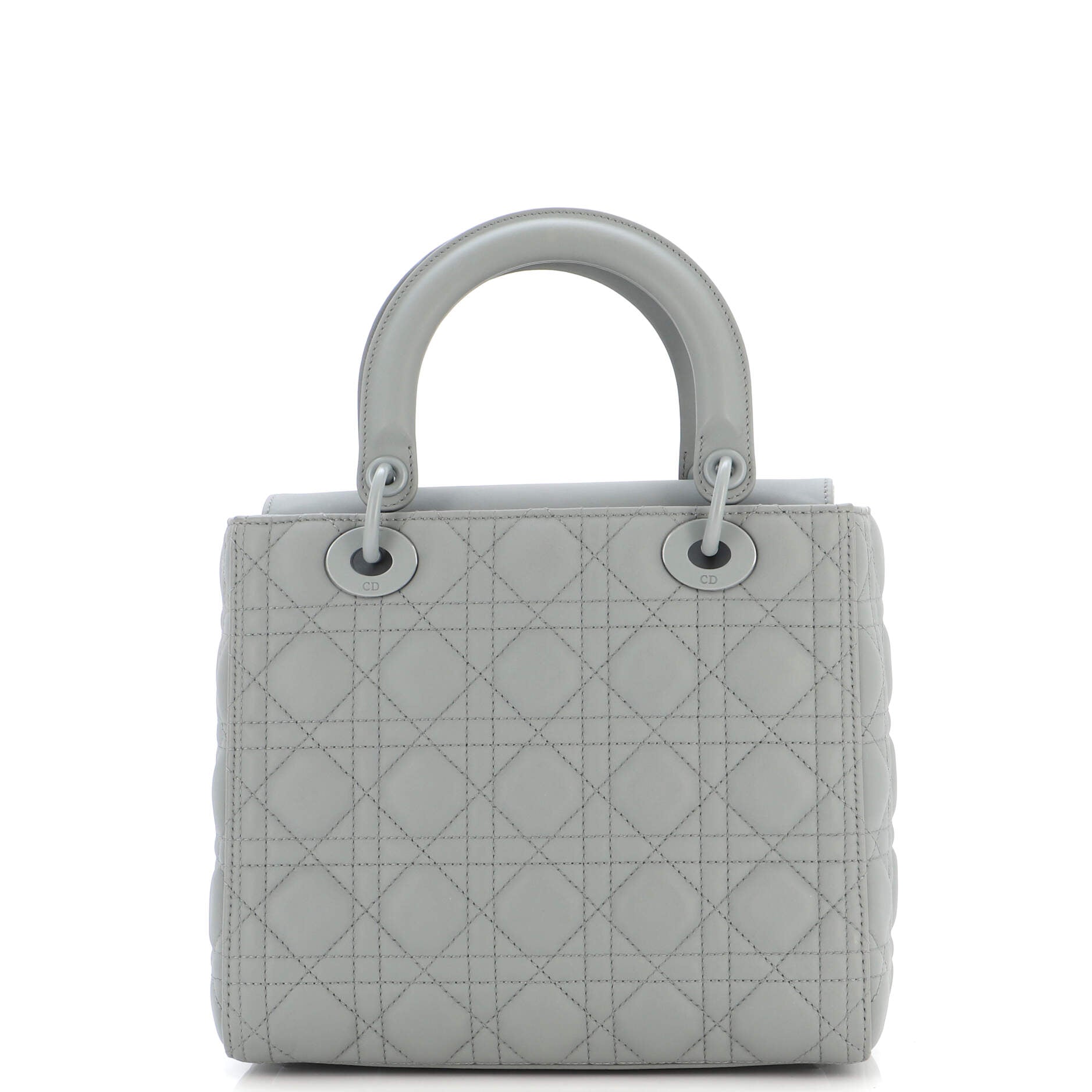 Ultra Matte Lady Dior Bag Cannage Quilt Calfskin Medium - Image 3