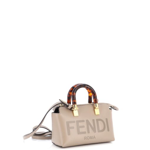 Logo By The Way Top Handle Bag Embossed Leather Mini - Image 2