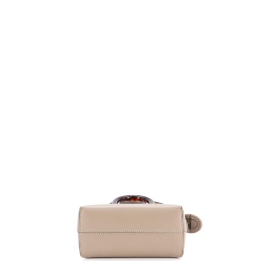 Logo By The Way Top Handle Bag Embossed Leather Mini - Image 4