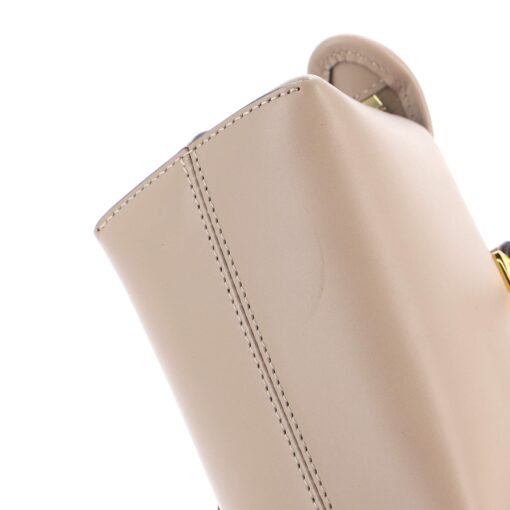 Logo By The Way Top Handle Bag Embossed Leather Mini - Image 6