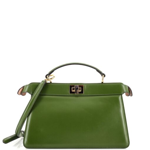 Peekaboo ISeeU Bag Leather East West