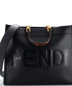 Sunshine Shopper Tote Leather Medium