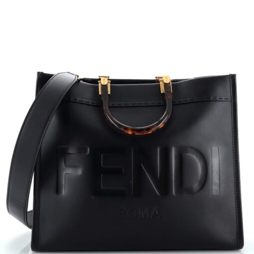 Sunshine Shopper Tote Leather Medium