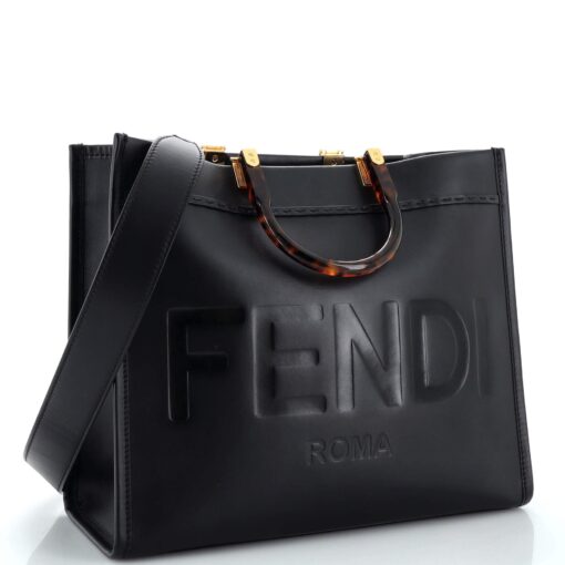 Sunshine Shopper Tote Leather Medium - Image 2
