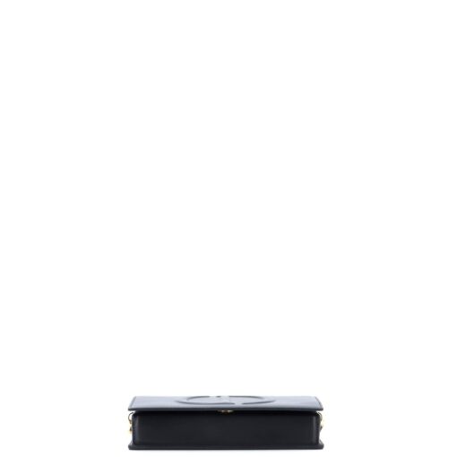 CD Signature Flap Bag Leather Mini - Image 4