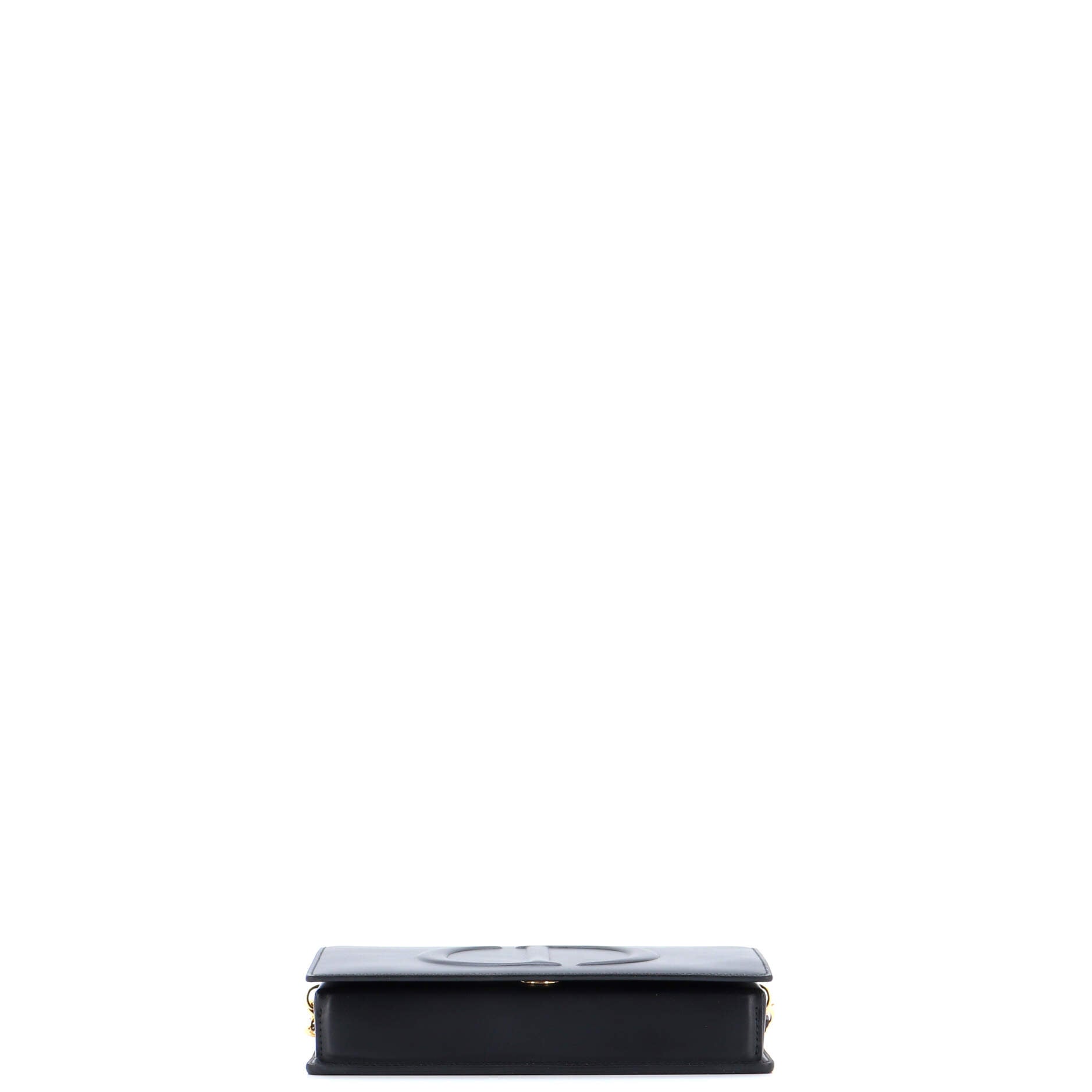 CD Signature Flap Bag Leather Mini - Image 4