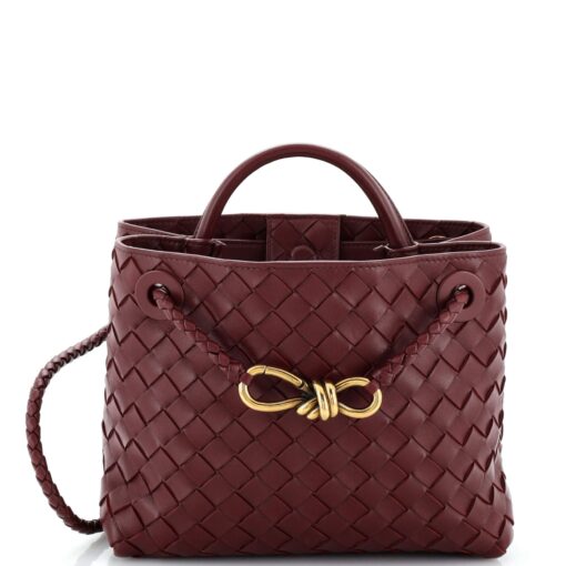 Andiamo Top Handle Bag Intrecciato Nappa Small