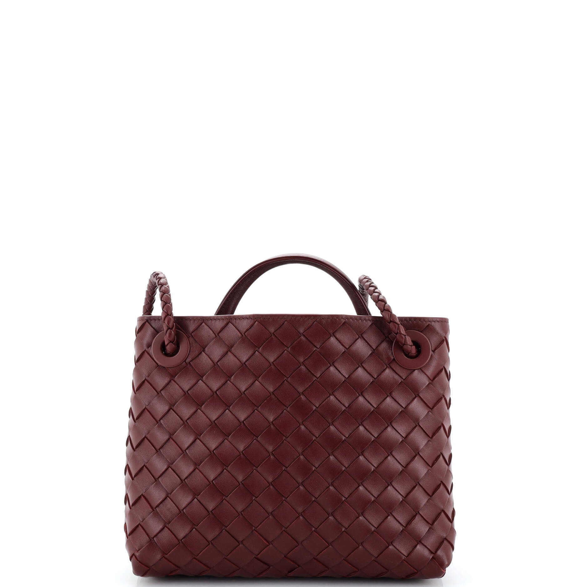 Andiamo Top Handle Bag Intrecciato Nappa Small - Image 3