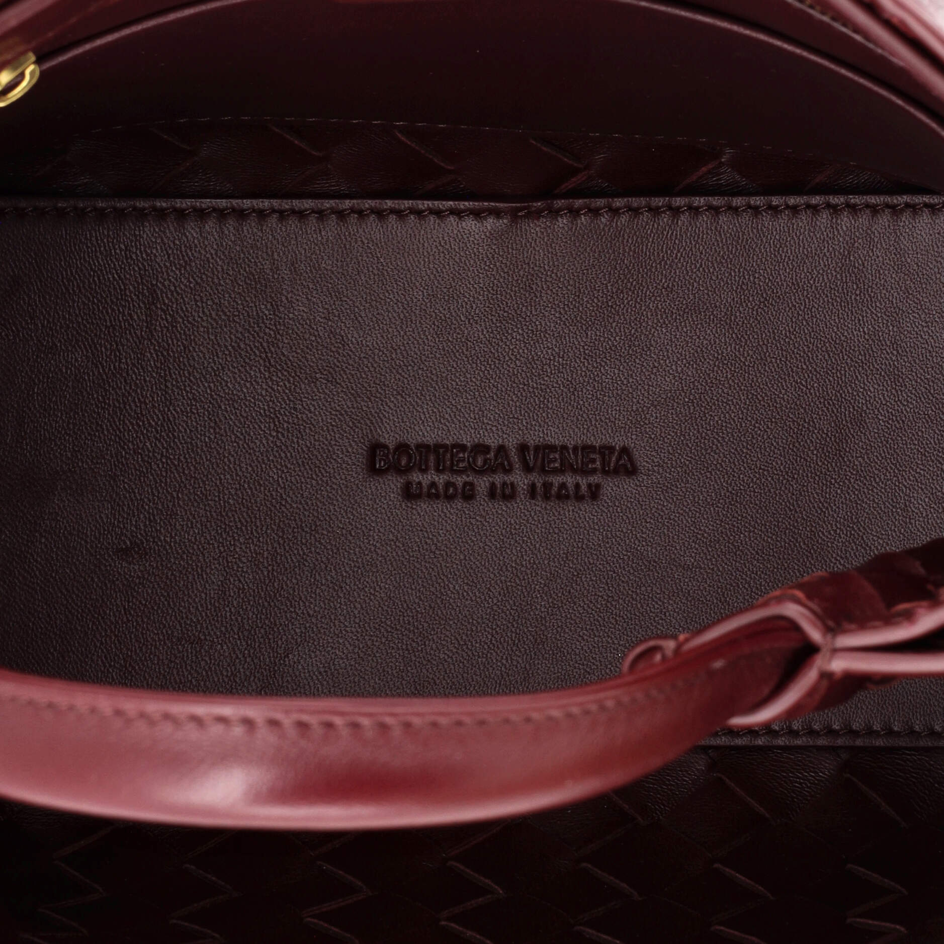 Andiamo Top Handle Bag Intrecciato Nappa Small - Image 5