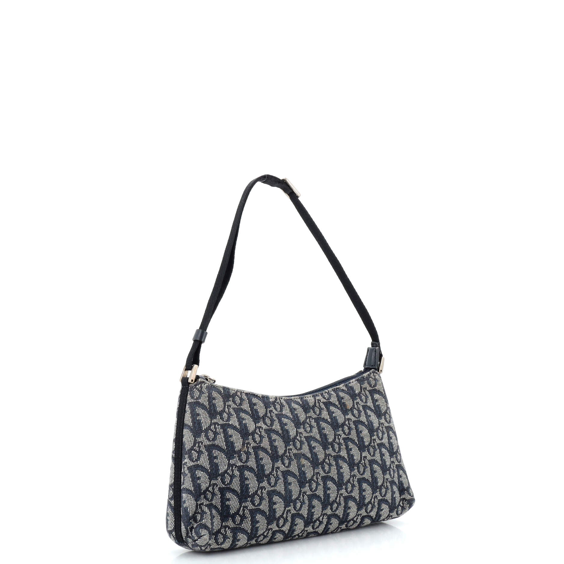 Vintage Trotter Pochette Shoulder Bag Diorissimo Canvas Small - Image 2