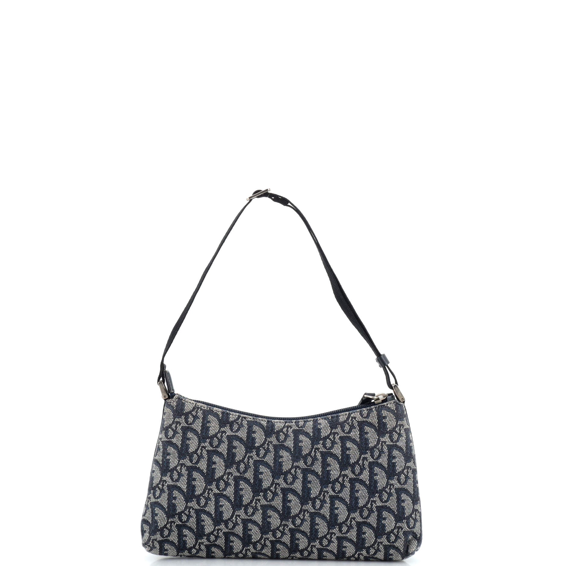 Vintage Trotter Pochette Shoulder Bag Diorissimo Canvas Small - Image 3