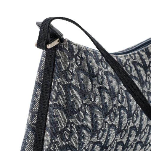 Vintage Trotter Pochette Shoulder Bag Diorissimo Canvas Small - Image 7