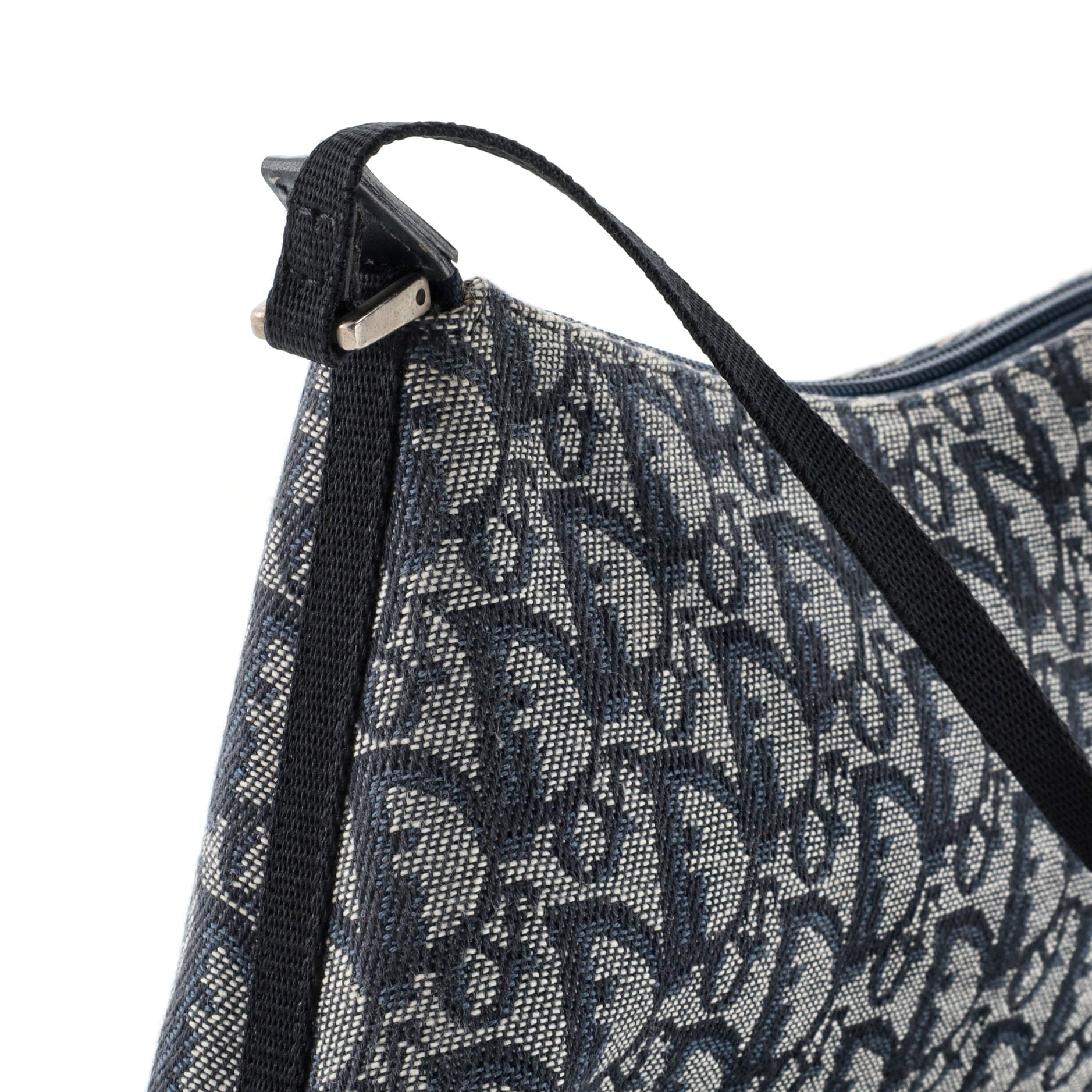 Vintage Trotter Pochette Shoulder Bag Diorissimo Canvas Small - Image 7