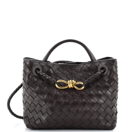 Andiamo Top Handle Bag Intrecciato Nappa Small