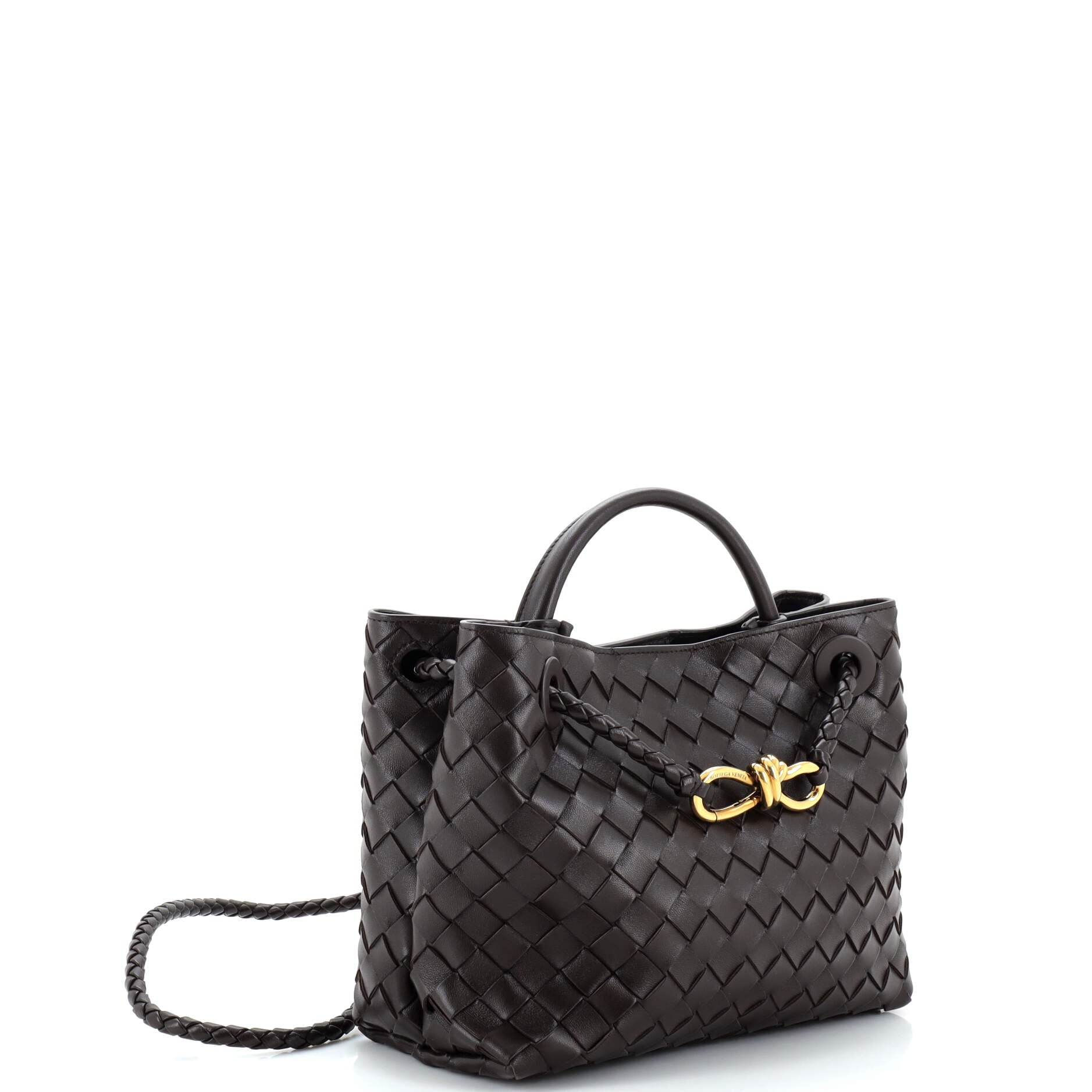 Andiamo Top Handle Bag Intrecciato Nappa Small - Image 2