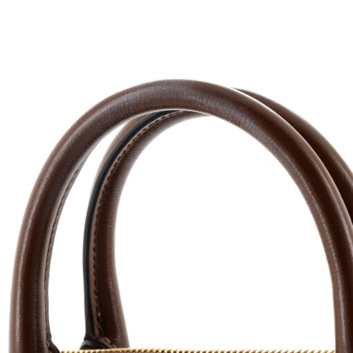 Horsebit 1955 Top Handle Bag GG Coated Canvas Small - Image 7