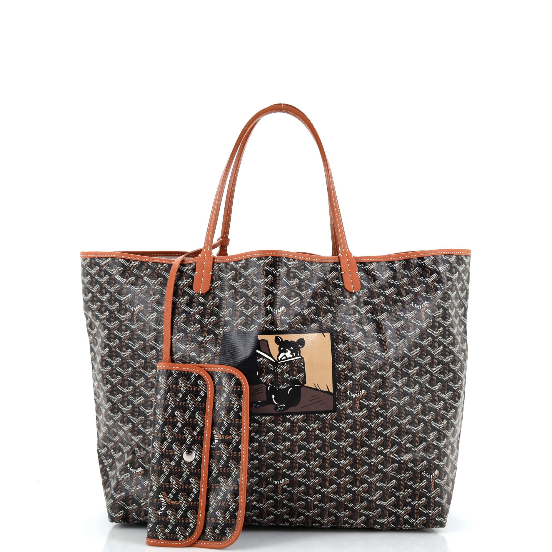 Saint Louis Tote Printed Coated Canvas GM - Image 2