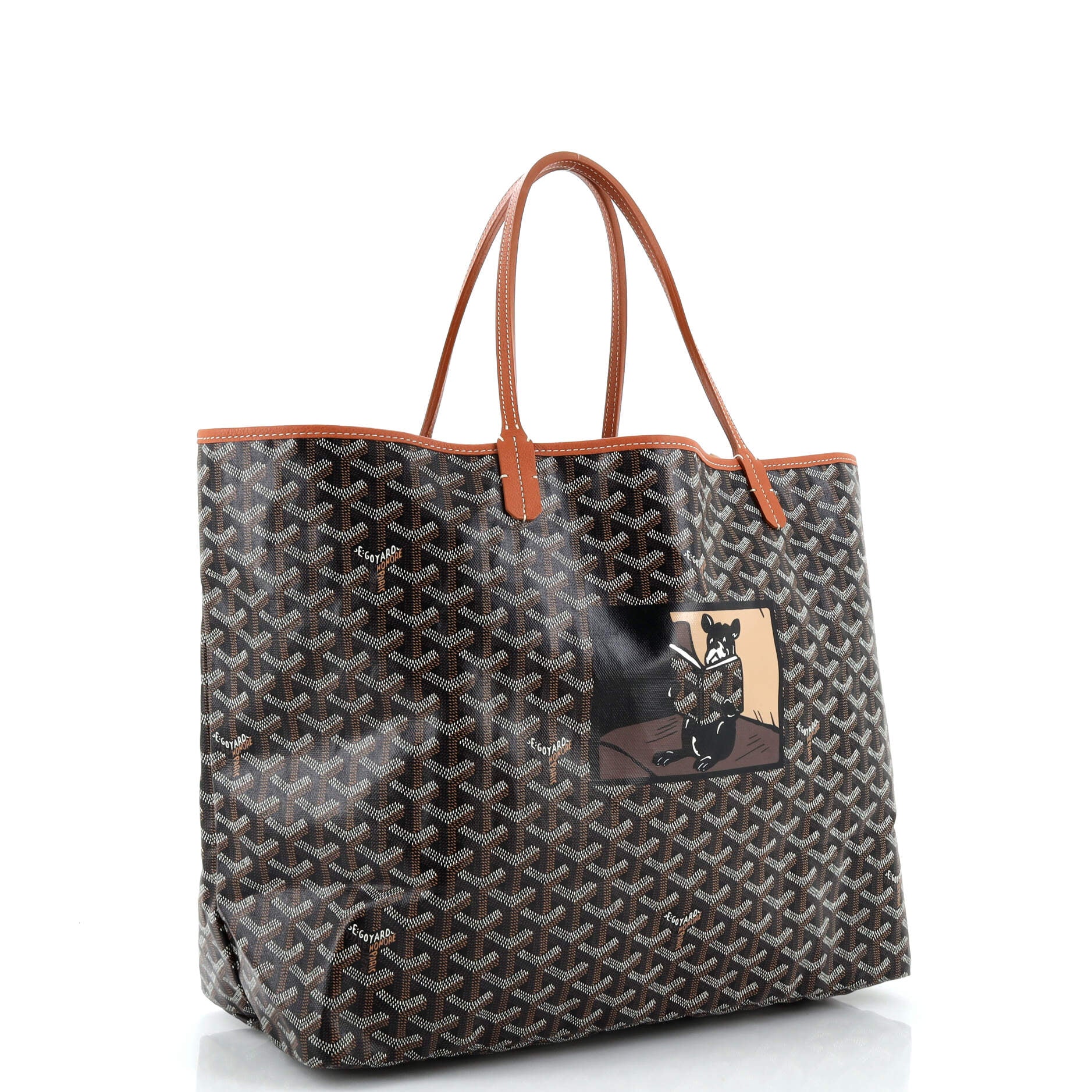 Saint Louis Tote Printed Coated Canvas GM - Image 3