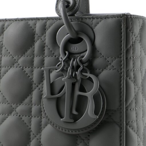 Ultra Matte My ABCDior Lady Dior Bag Cannage Quilt Calfskin - Image 6