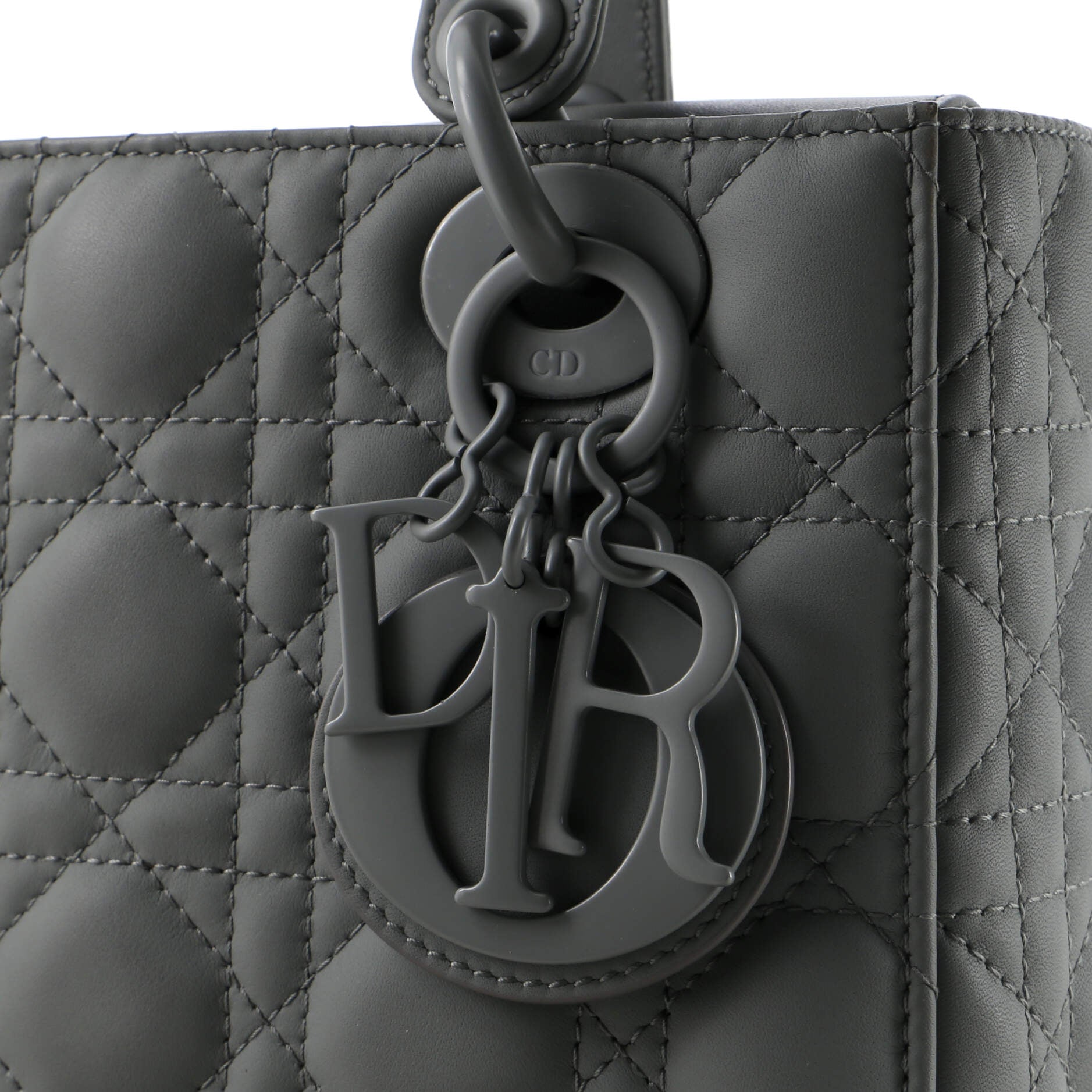Ultra Matte My ABCDior Lady Dior Bag Cannage Quilt Calfskin - Image 6