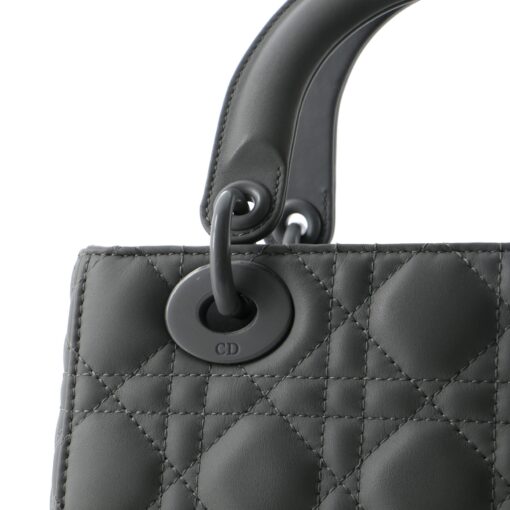 Ultra Matte My ABCDior Lady Dior Bag Cannage Quilt Calfskin - Image 7