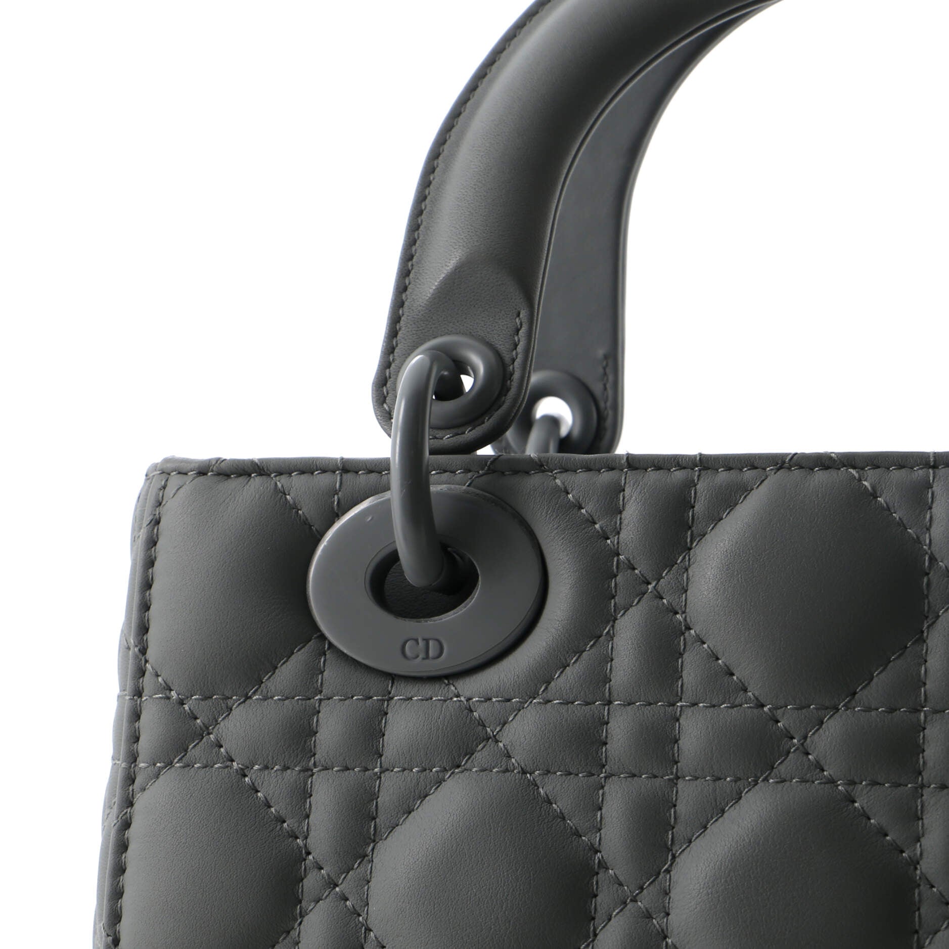 Ultra Matte My ABCDior Lady Dior Bag Cannage Quilt Calfskin - Image 7