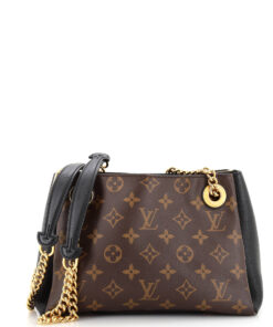 Surene Handbag Monogram Canvas with Leather BB