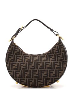 Fendigraphy Bag Zucca Canvas Small