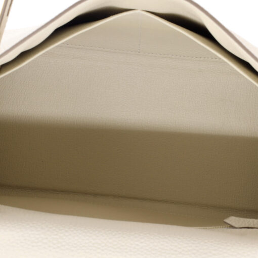 Kelly Handbag Light Togo with Gold Hardware 28 - Image 6