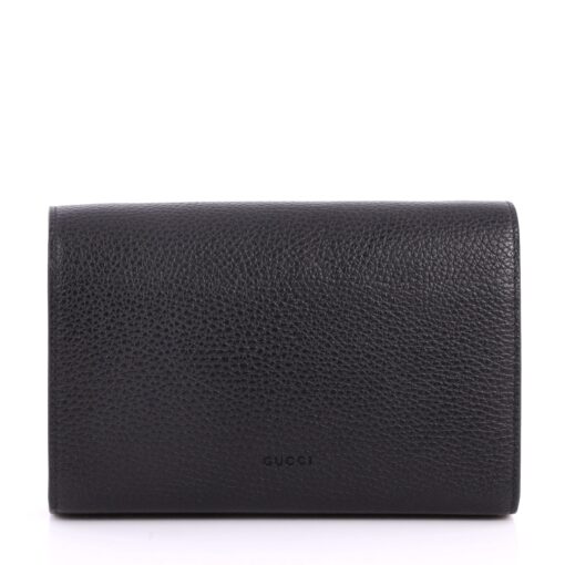 Dionysus Chain Wallet Leather with Embellished Detail Small - Image 4