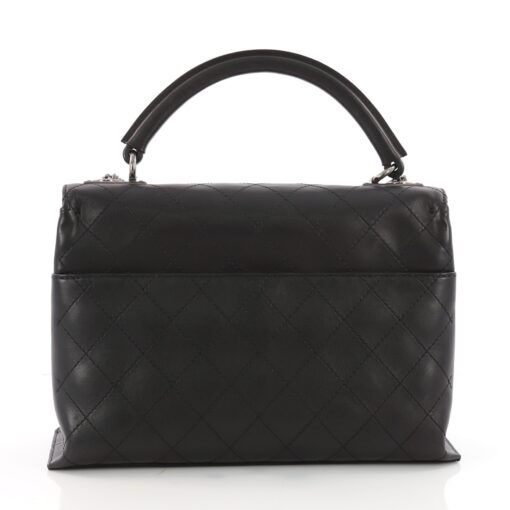 Urban Luxury Top Handle Bag Quilted Calfskin Medium - Image 4