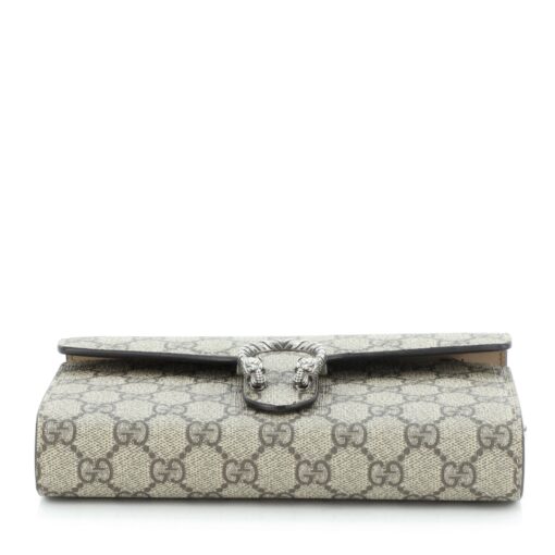 Dionysus Chain Wallet GG Coated Canvas Small - Image 5